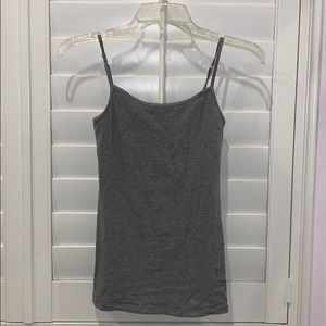 Aeropostale dark gray tank with inside bra